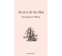 Fernando de Vil Acerca de los días: Últimos libros de poesía: 552 (P (Tascabile)
