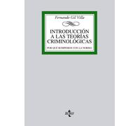 Fernando Gil Vi Introducción a las teorías criminológicas / Introduc (Tascabile)
