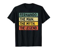 Fernando l'Uomo Il Mito La Leggenda Divertente Personalizzato Maglietta
