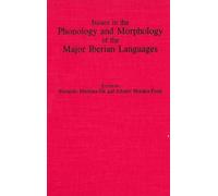 Fernando Martín Issues in the Phonology and Morphology of the (Copertina rigida)