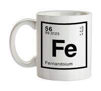 Fernando - Periodici Elemento Mug - Cognome - Famiglia - Nome - Tè - Caffè