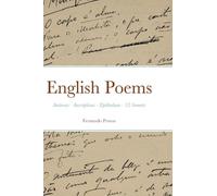 Fernando Pessoa English Poems (Copertina rigida)