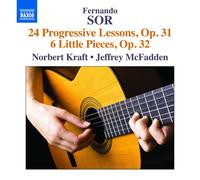 Fernando Sor Fernando Sor: 24 Progressive Lessons, Op. 31/... (CD) Album