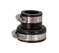 Fernco PDTC-210 - Connettore per scarico sottolavello e sifone per tubi da 2" a trappole tubolari da 3/4"