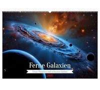 Ferne Galaxien (Wandkalender 2026 DIN A2 quer), CALVENDO Monatskalender: Jenseits der bekannten Dimensionen, entdecke interstellare Innovation, extraterrestrisches Design und die Zukunft des Denkens.