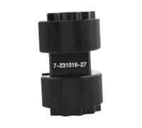 FerneeButy Strumento di rimozione e Installazione della Camera d'Aria, smontaggio e Montaggio dell'ammortizzatore Anteriore, Pistola per Grasso Manuale con Cartuccia per Officina Auto e Moto- Nero