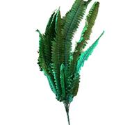 Ferni Falsi Di Boston - Felci Artificiali Pendenti Boston | Feerns Falsi Realistici Con 18 Rami | Greenery Artificiale Creativo Di Grande Acqua Per La Società Di Patii Alberghi Per L'Hote