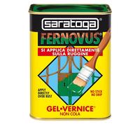 Saratoga Vernice Antiruggine in Gel Fernovus Brillante 750ml Verde Scuro