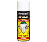 Fernovus Smalto Spray Bianco per Caloriferi termosifoni Saratoga 120°C 400ml
