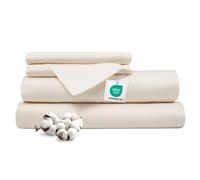 Ferò Completo Letto, Completo Lenzuola Matrimoniali Cotone di Lusso 4 Pezzi, Pro