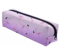 Ferocity Astuccio Scolastico Personalizzato con Nome Cerbiatto | Tessuto leggero 100% poliestere, cerniera dorata e maniglia pratica - un ampio scomparto per pastelli e materiale scolastico.