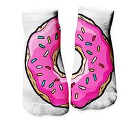 Ferocity Calze Sportiva alla Caviglia Speedcat Sneaker 36-40 Motivo 3D Pink Donut [001]