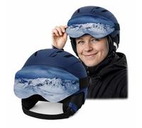 Ferocity Copri Visiera Casco da Sci Mountain Storm - Vestibilità Universale S-L - Protezione Cover Antigraffio in Neoprene Spesso - Copertura Elastico in Microfibra, Unisex - ca. 39 x 15 cm [165]