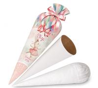 Ferocity School Cone Bag Calcio con Nome per Ragazzi, Borsa Personalizzata, Borsa Zucchero in Tessuto da 70 cm con Cartoncino Rotondo Vuoto e Riempimento, Borsa Grande come Cuscino [149]