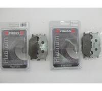 FERODO 2COPPIE PASTIGLIE FRENO ANTERIORE PLATINUM PER YAMAHA YP 400 MAJESTY 2010