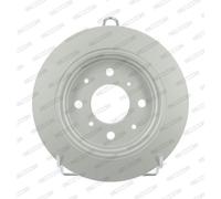 FERODO 2X Disco Freno Posteriore Ø239 Mm Voll Per Honda Civic VI Hatchback EJ EK