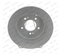 FERODO 2x Disco Freno Posteriore Ø284mm Pieno per Hyundai IX35 Lm 2.0 Crdi 4WD