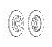 FERODO DDF2404C Disco freno
