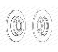 FERODO DDF1012C Disco freno
