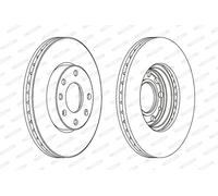 FERODO DDF1041C Disco freno per CHEVROLET,OPEL,VAUXHALL