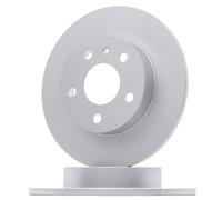 Dischi freno FERODO DDF1044C posteriore, pieno, 2 Pezzo