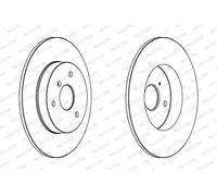 FERODO DDF1111C Disco freno per SMART