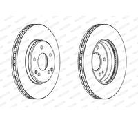 FERODO DDF1135C Disco freno per MERCEDES-BENZ