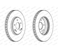 FERODO DDF1136C Disco freno per CHRYSLER,MERCEDES-BENZ