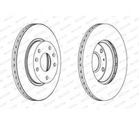 FERODO DDF1151 Disco freno per LAND ROVER