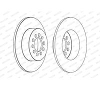 FERODO DDF1224C Disco freno per AUDI,SEAT,SKODA,VW