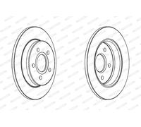 FERODO DISCO FRENO DDF1226C