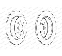 FERODO DDF1466C Disco freno per HONDA,MG