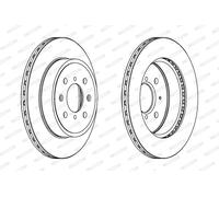 FERODO DDF1509C Disco freno per OPEL,SUBARU,SUZUKI,VAUXHALL