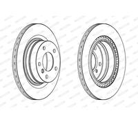 FERODO DDF1549C Disco freno per BMW