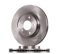 Ferodo Disco freno DDF1589 Premier Coppia anteriori per Nissan Qashqai, Renault Koleos