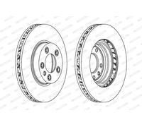 FERODO DDF1591RC-1 Disco freno