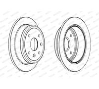 FERODO DDF1606 Disco freno