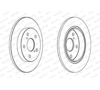 FERODO DDF1645C Disco freno