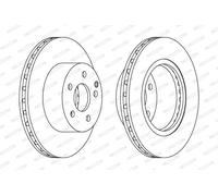 2x FERODO DDF1688 PREMIER Disco freno 288mm