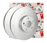 Dischi freno FERODO DDF1703C posteriore, ventilato, 2 Pezzo