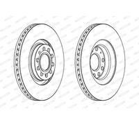FERODO DDF1705C-1 Disco freno per AUDI,SEAT