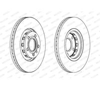 FERODO DDF1706 Disco freno per AUDI,SEAT,SKODA,VW