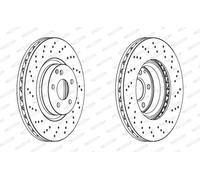 FERODO DDF1769C-1 Disco freno per MERCEDES-BENZ