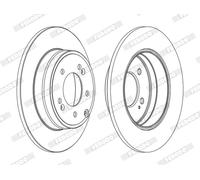 FERODO DDF1787C Disco freno per HYUNDAI,KIA