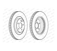 FERODO DDF1900C-1 Disco freno