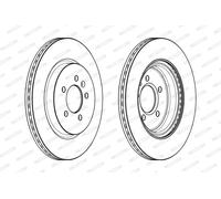 FERODO DDF2188C Disco freno per OPEL,VAUXHALL