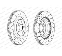 FERODO DDF2202C-1 Disco freno
