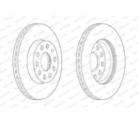 FERODO DDF2400C-1 Disco freno per AUDI,SEAT,SKODA,VW