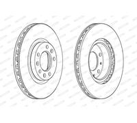 FERODO DDF2401C-1 Disco freno per CITROËN,OPEL,PEUGEOT,VAUXHALL