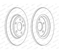 FERODO DDF2599C Disco freno